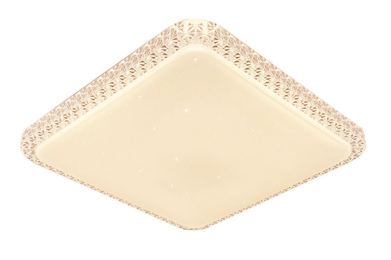 Cuadrado interior Modernas lámparas de cristal Armadura de energía ajustable superficie apagable montaje Hotel dormitorio sala de estar luz de techo LED