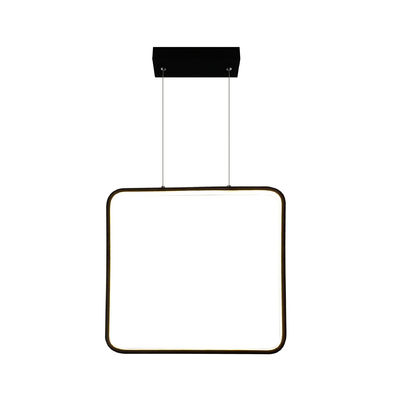 Cuadro de lámpara de lámpara de aluminio LED