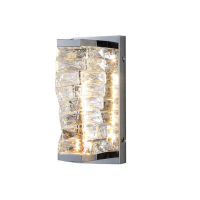 Italian Light Luxury Crystal Salón Dormitorio Pasillo maestro Postmoderno Ambiente sencillo Diseñador de alta gama lámpara de pared