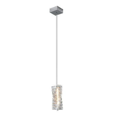 Nuevo cristal lámpara de cama lámpara de cama lujoso cuarto de dormir cálido moderno pequeña larga línea colgante restaurante lámpara de bar