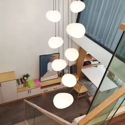Modern Loft Duplex Apartamento Villa de techo alto Lustrero para el hogar dormitorio sala de estar hotel PE Roto moldeo