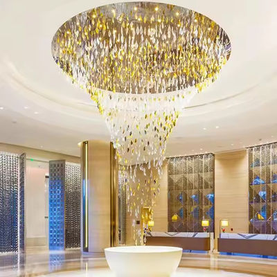 Iluminación de colgante de vidrio soplado redondo moderno hecho a mano interruptor colgante fácil para hoteles Villa Decoración de techo restaurantes