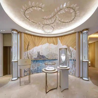 Salón grande personalizable Lámpara de lámparas de hotel Lobby Tienda de joyería Salón de exposiciones Club de lámparas Salón de banquetes Salón creativo Lámpara de forma de rama de árbol Restaurante Lámpara de porche