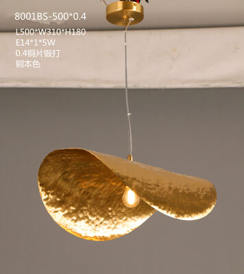 Lámpara de techo colgante de metal Decoración para el hogar Pared de lámpara Lustres redondos Luces colgantes para el salón