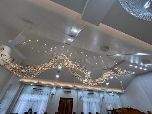 Candelarios modernos Casa Comedor Candelarios estilo contemporáneo