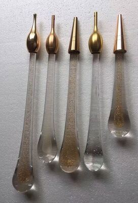 Lámpara de techo de cristal con luces LED para el hogar, moderna, dorada, con gotas de lluvia de cristal, de lujo, para el hogar, nórdica, colgante, para oficina en casa